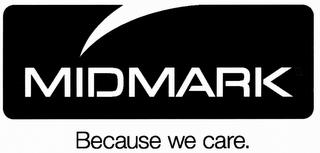 MIDMARK BECAUSE WE CARE trademark