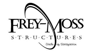 FREY-MOSS S·T·R·U·C·T·U·R·E·S CIRCLE OFSATISFACTION trademark