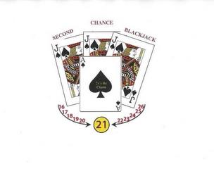 SECOND CHANCE BLACKJACK 16 17 18 19 20 21 22 23 24 25 26 2X'S THE CHARM trademark