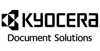 KYOCERA DOCUMENT SOLUTIONS trademark