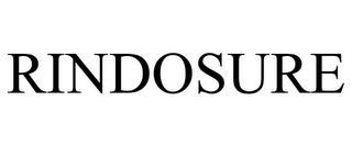 RINDOSURE trademark