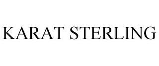 KARAT STERLING trademark