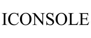 ICONSOLE trademark