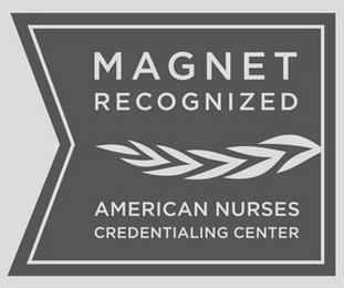 MAGNET RECOGNIZED AMERICAN NURSES CREDENTIALING CENTER trademark