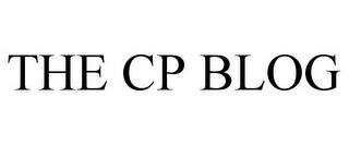 THE CP BLOG trademark