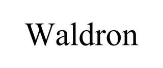 WALDRON trademark