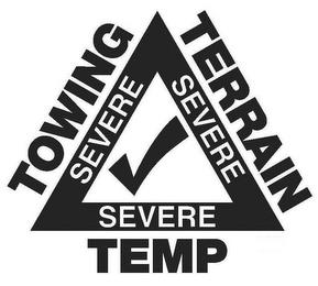 TOWING TERRAIN TEMP SEVERE SEVERE SEVERE trademark