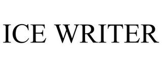 ICE WRITER trademark