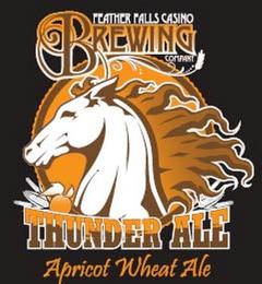 FEATHER FALLS CASINO BREWING COMPANY THUNDER ALE APRICOT WHEAT ALE trademark