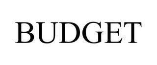 BUDGET trademark