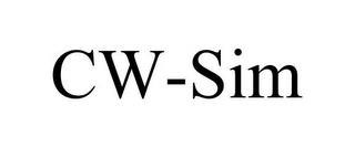 CW-SIM trademark