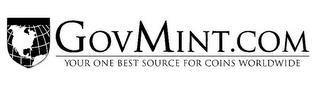 GOVMINT.COM YOUR ONE BEST SOURCE FOR COINS WORLDWIDE trademark