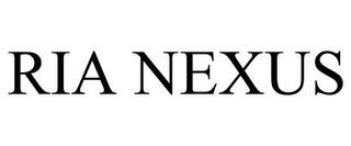 RIA NEXUS trademark