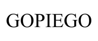 GOPIEGO trademark