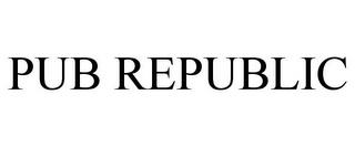 PUB REPUBLIC trademark