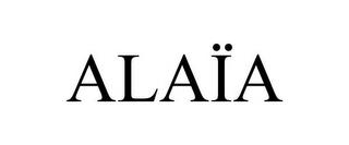 ALAÏA trademark