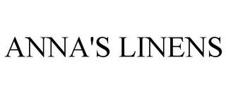 ANNA'S LINENS trademark