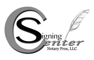 SIGNING CENTER NOTARY PROS, LLC trademark