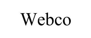 WEBCO trademark