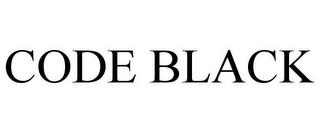 CODE BLACK trademark