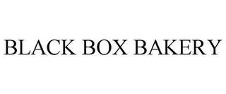 BLACK BOX BAKERY trademark