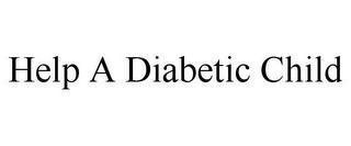 HELP A DIABETIC CHILD trademark