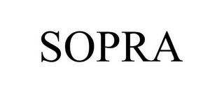 SOPRA trademark