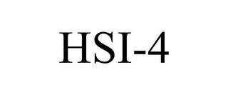 HSI-4 trademark