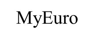 MYEURO trademark