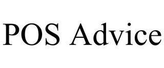 POS ADVICE trademark