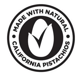 MADE WITH NATURAL CALIFORNIA PISTACHIOS trademark