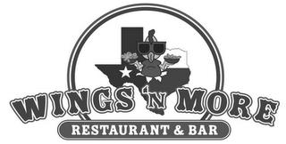 WINGS 'N MORE RESTAURANT & BAR trademark