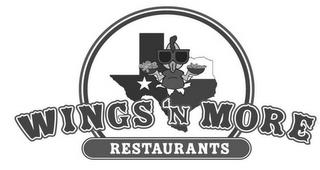 WINGS 'N MORE RESTAURANT trademark