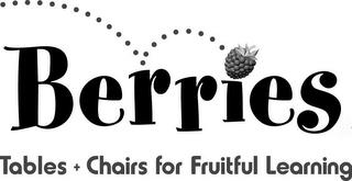 BERRIES TABLES + CHAIRS FOR FRUITFUL LEARNING trademark