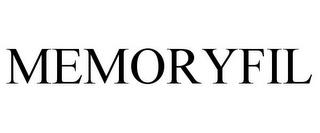 MEMORYFIL trademark