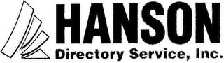 HANSON DIRECTORY SERVICE, INC. trademark