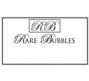 RB RARE BUBBLES trademark