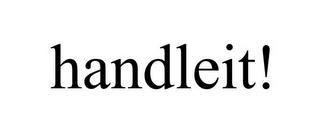 HANDLEIT! trademark