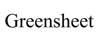 GREENSHEET trademark