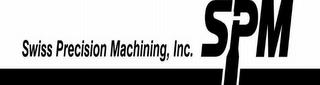 SPM SWISS PRECISION MACHINING, INC. trademark