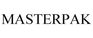 MASTERPAK trademark