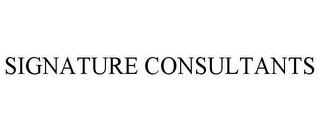 SIGNATURE CONSULTANTS trademark