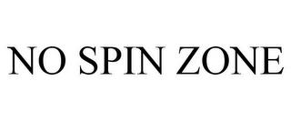 NO SPIN ZONE trademark