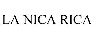 LA NICA RICA trademark