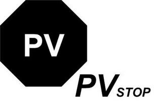 PV PV STOP trademark