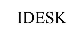 IDESK trademark