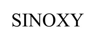 SINOXY trademark