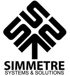 SSS SIMMETRE SYSTEMS & SOLUTIONS trademark