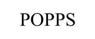 POPPS trademark