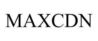 MAXCDN trademark